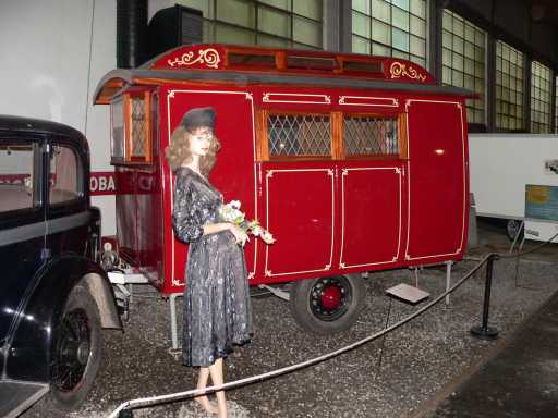 De eerste caravan