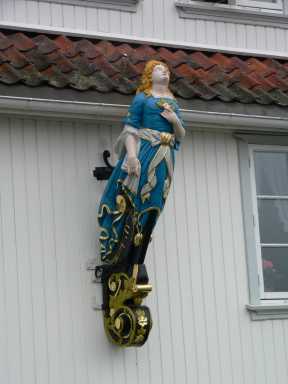 Boegbeeld in Drøbak