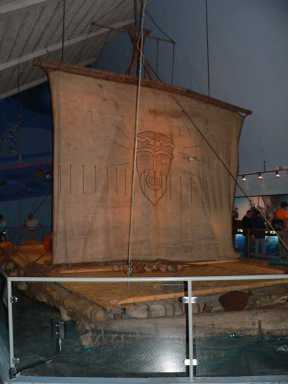 Het Kon-Tiki vlot van Thor Heyerdahl