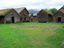 Boerderijen in het Voss Folkemuseum