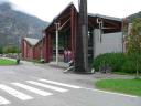 Het Hardangervidda bezoekerscentrum in Øvre Eidfjord