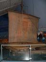 Het Kon-Tiki vlot waarmee de Noor Thor Heyerdahl in 1947 van Peru naar Polynesië is gevaren