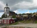 Overzicht over het het kopermijnstadje Røros